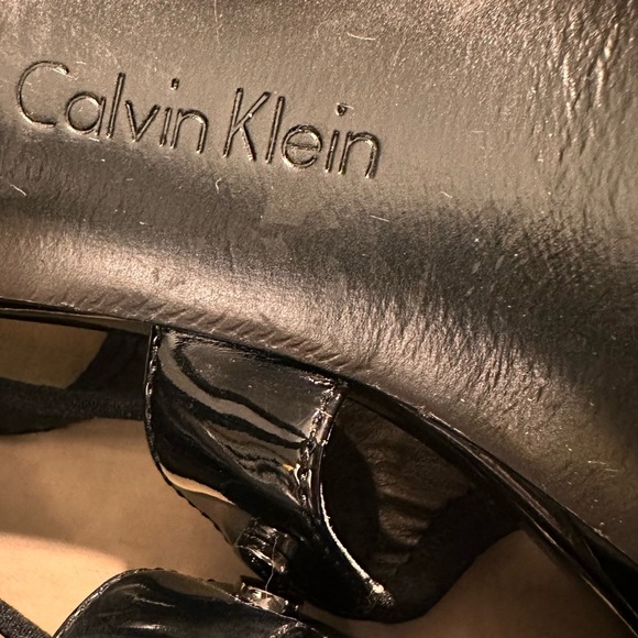 Calvin Klein 4.5 inch steel stilettos. - Picture 6 of 9